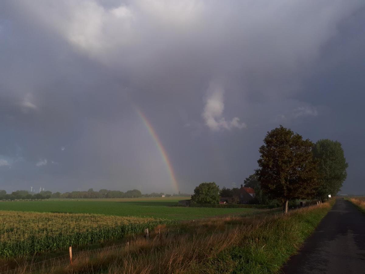 “In Oans Oefje” Parel In De Polder! Apartment Lewedorp Bagian luar foto