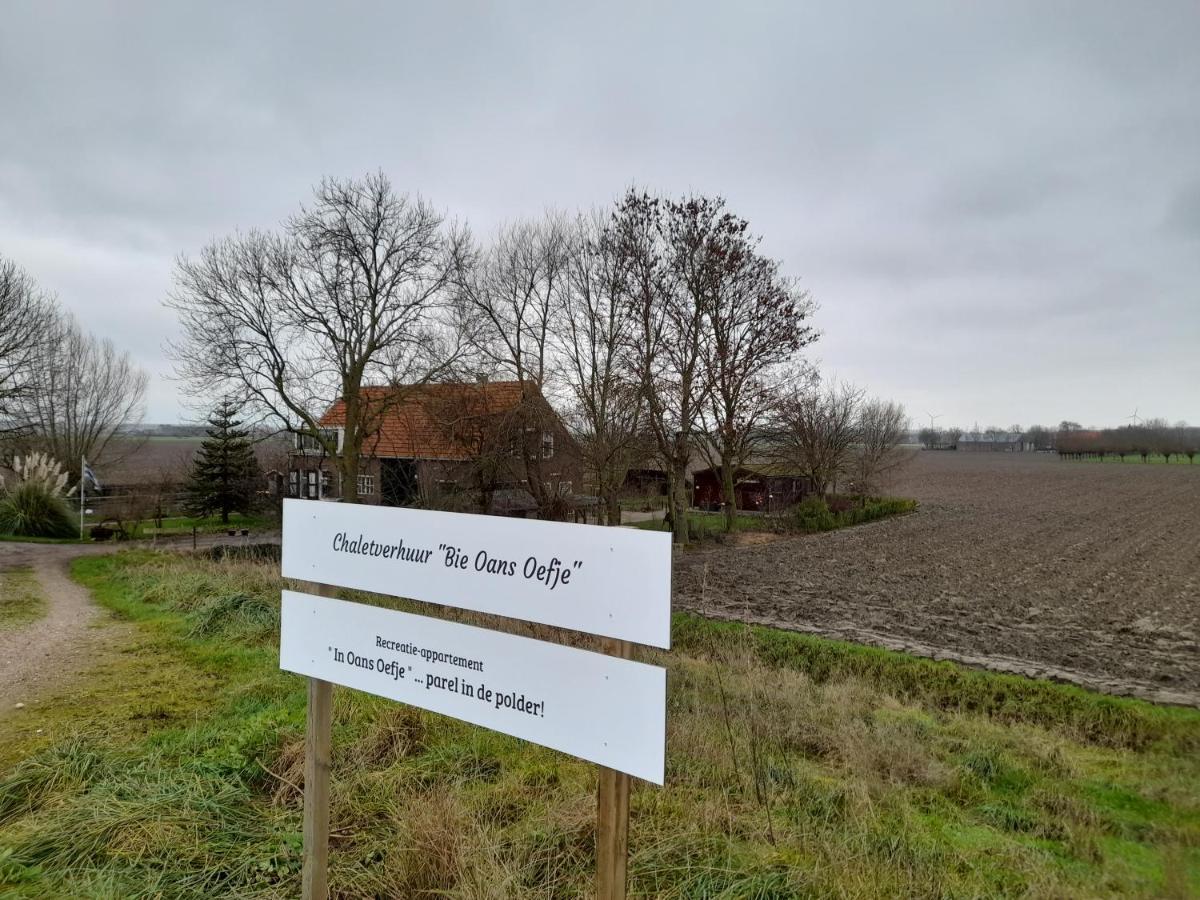 “In Oans Oefje” Parel In De Polder! Apartment Lewedorp Bagian luar foto